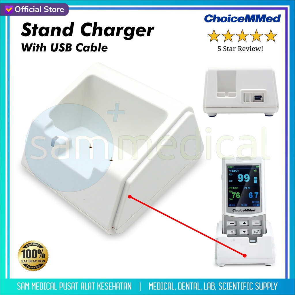 [00120220274] Choicemed Spare Part Stand Charger w/ USB Cable