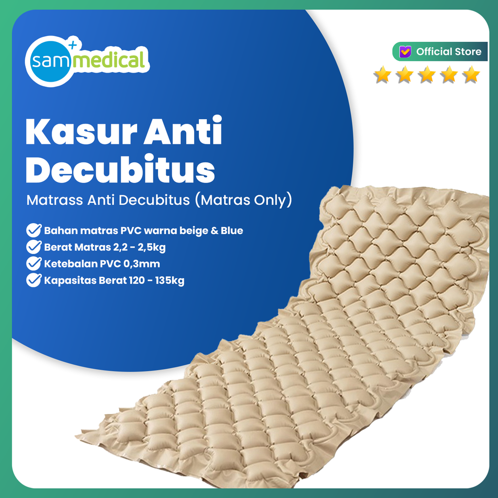 [00120220275] Kasur Only Decubitus / Tanpa Mesin