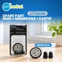 Littmann Spare Part Rims + Membrane +Eartip - Dewasa C2 (ref:40022)