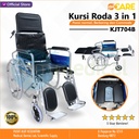 Kursi Roda 3in1 Baring + BAB Jok Geser + Kaki Naik KJT704B