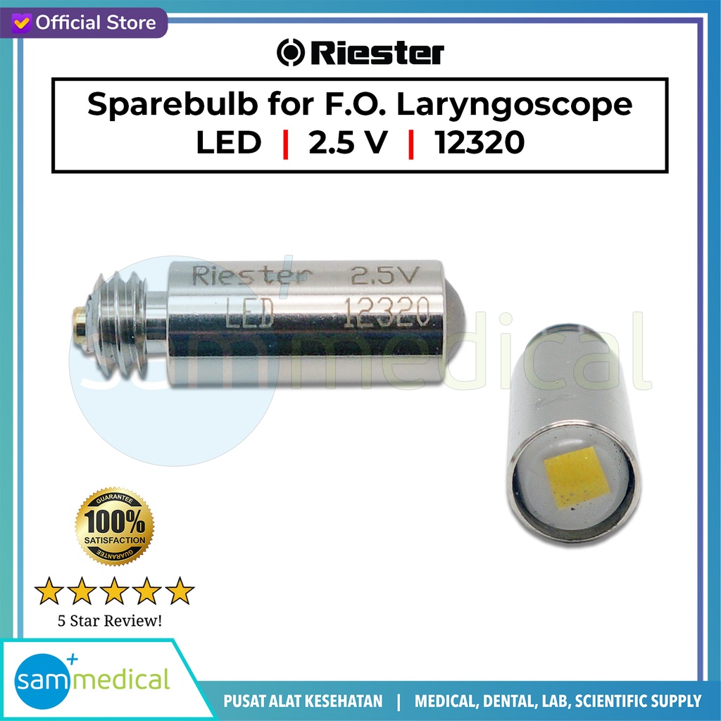 Riester Sparebulb for F.O. laryngoscopes LED 2.5 V (12320)