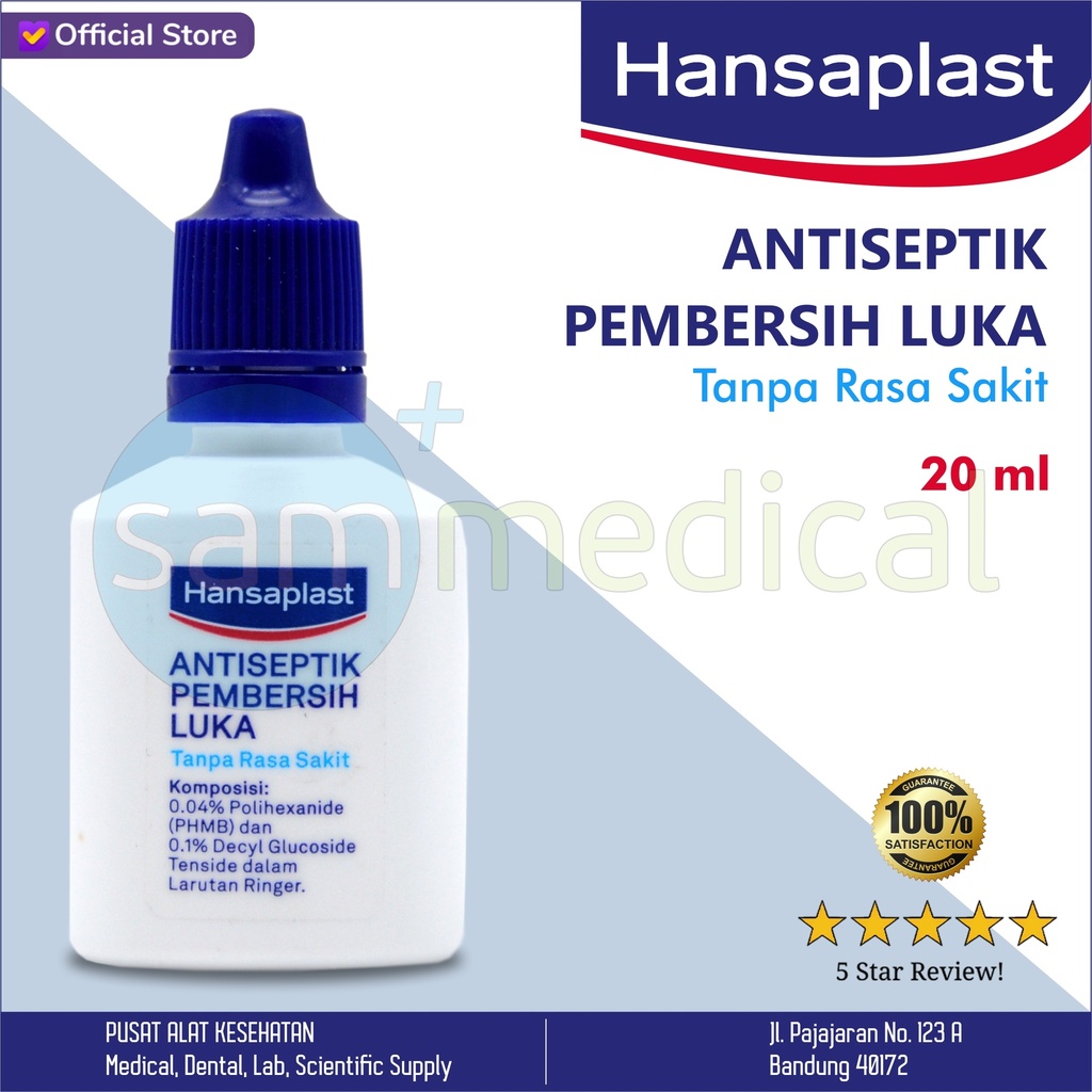 [00120220348] Hansaplast Antiseptik Tetes 20ml
