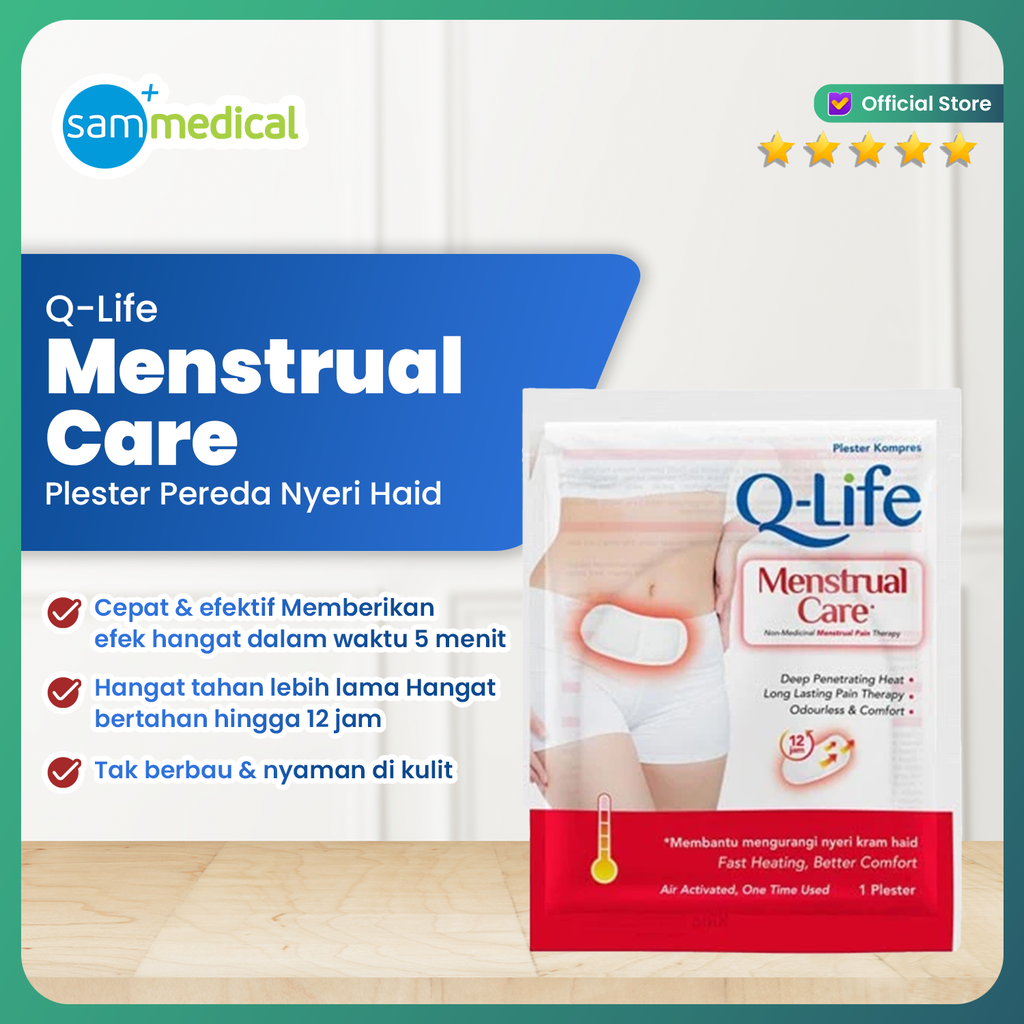 [00120220365] Q-Life Menstrual Care / Nyeri Perut / Nyeri Haid