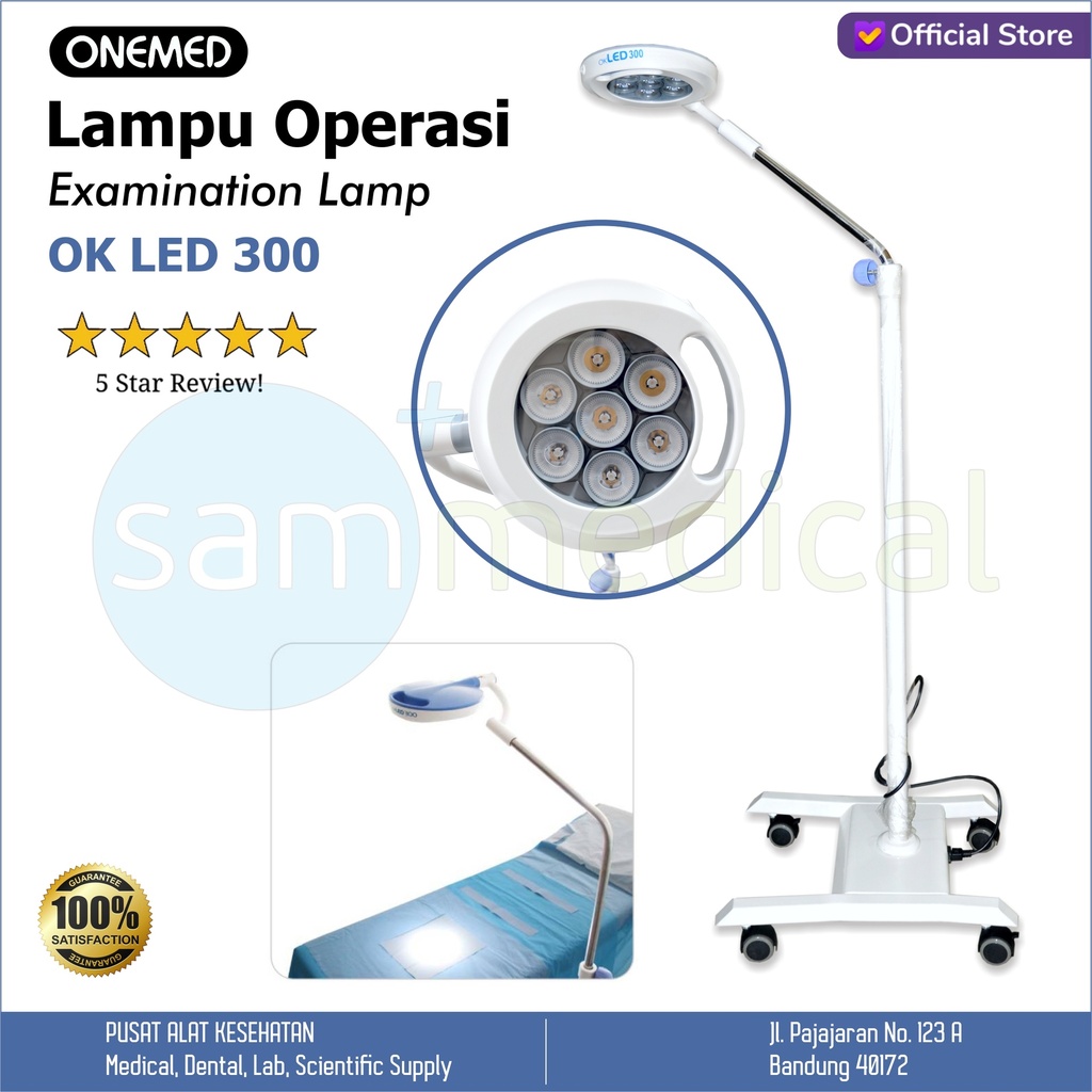 [00120220372] One Med  Lampu Examination / Operasi OK LED 300