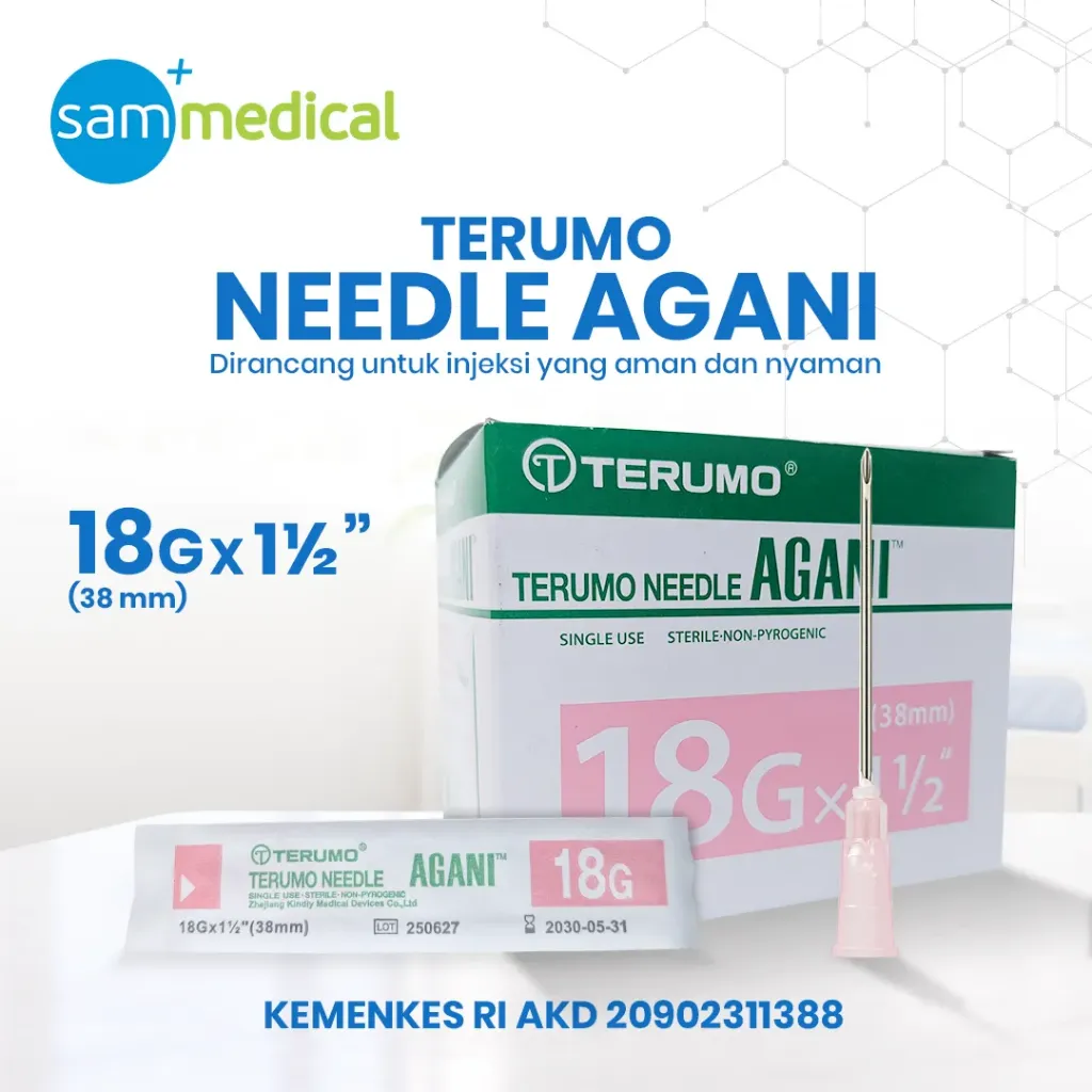 Terumo Needle AGANI 18Gx1.5inch