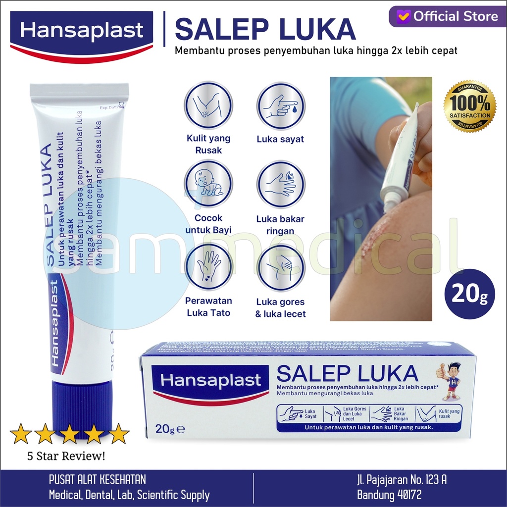[00120220426] Hansaplast Salep Luka 20gr