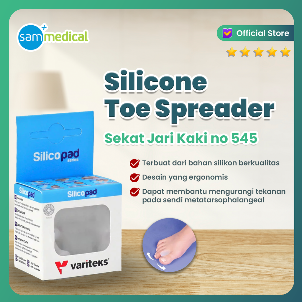 [00120220470] Variteks Silicone Toe Spreader Size M - VAR 545
