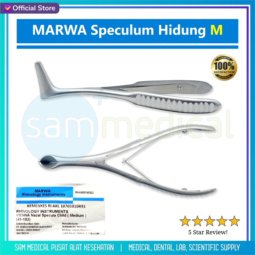 [00120220483] MARWA Speculum Hidung M