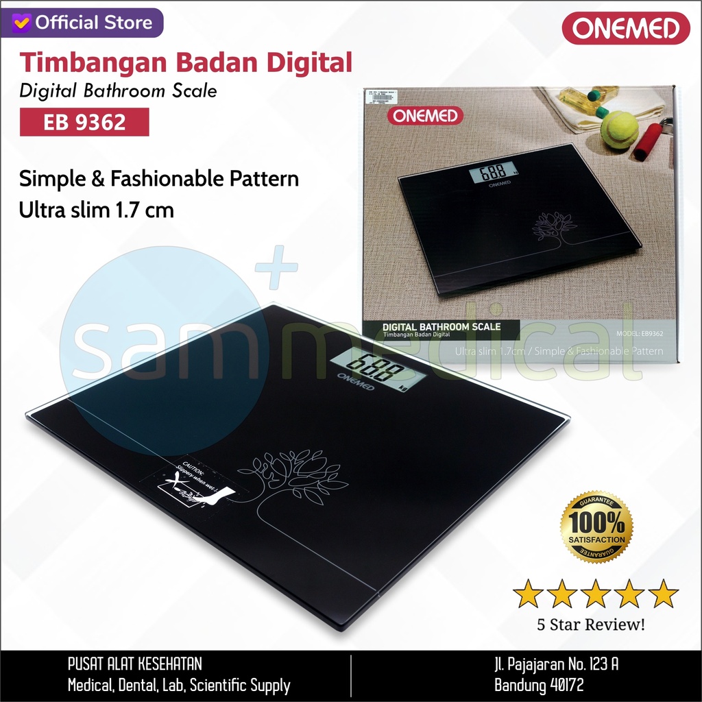 [00120220485] One Med Timbangan Badan Digital EB 9362 