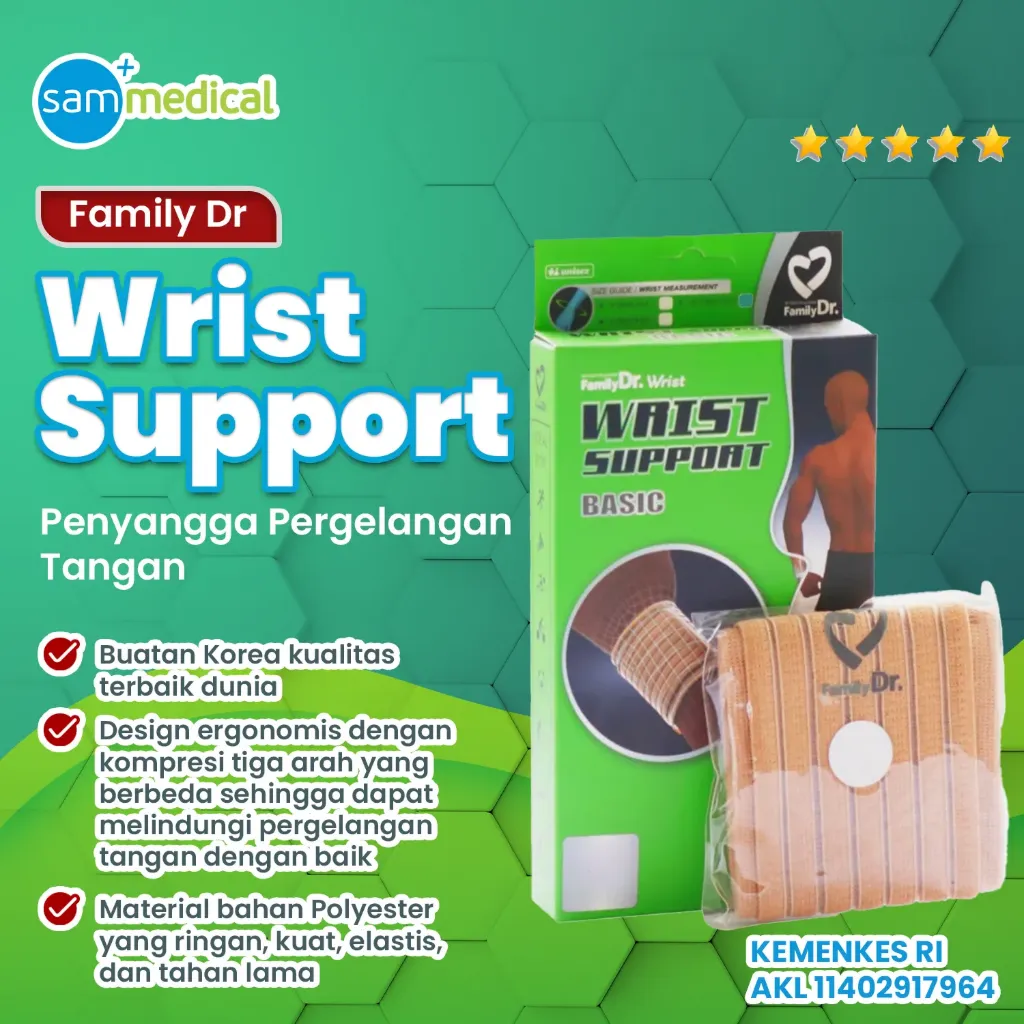 Family Dr Body Support Wrist Size M