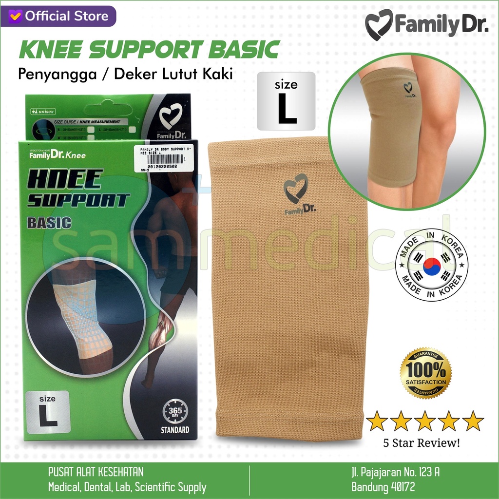 Family Dr Body Support Knee Size L
