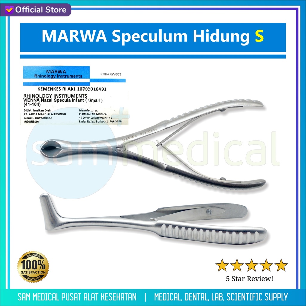 [00120220553] MARWA Speculum Hidung S(41-104)