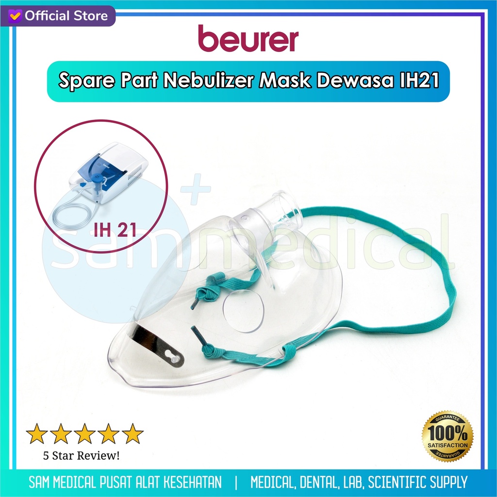[00120220566] Beurer Spare Part - Nebulizer Mask Dewasa IH21