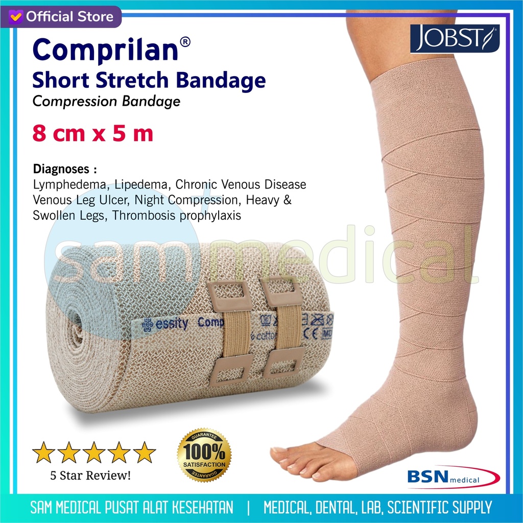 [00120230012] BSN Comprilan Compression Bandage 8cmx5m