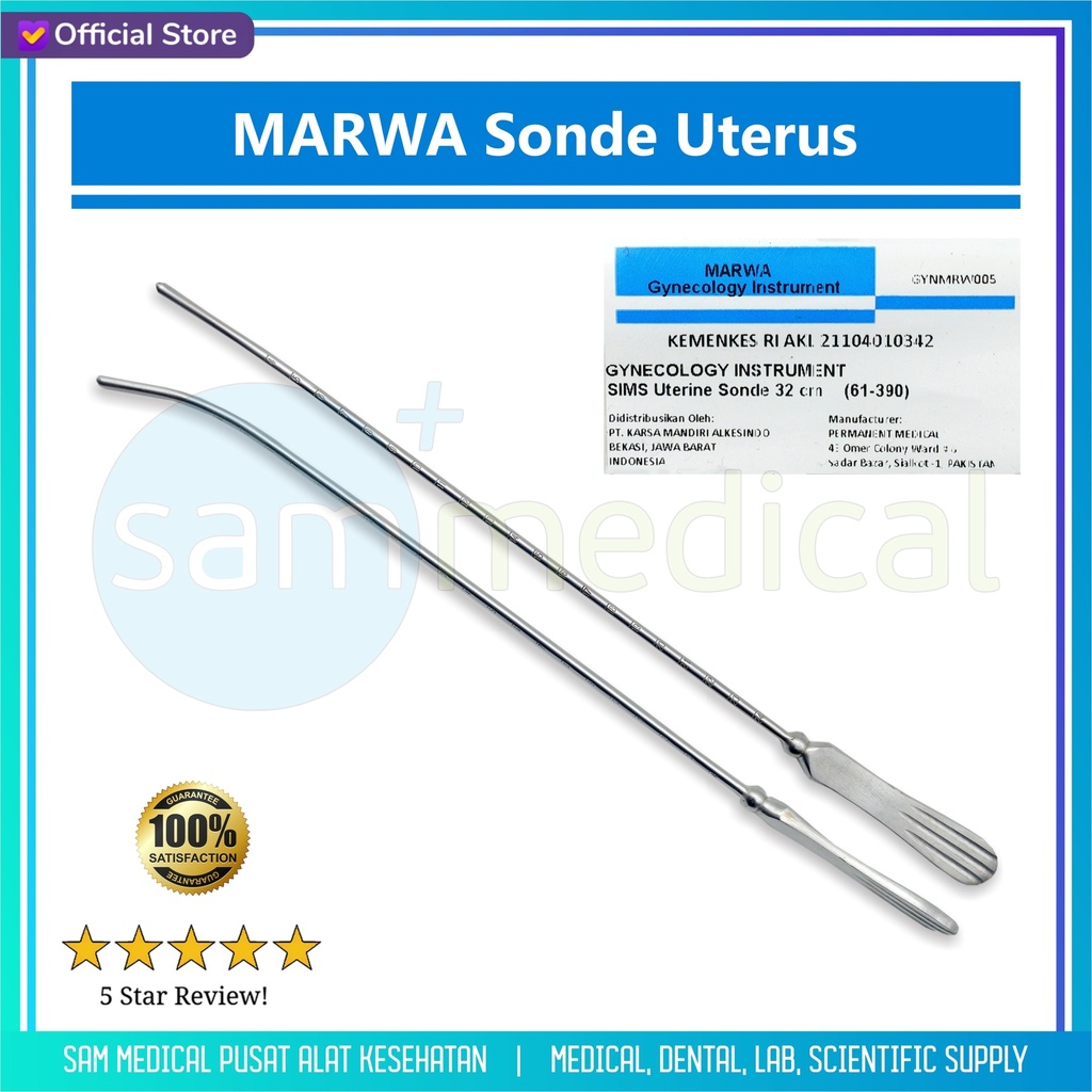 MARWA Sonde Uterus 32 Cm (61-390)