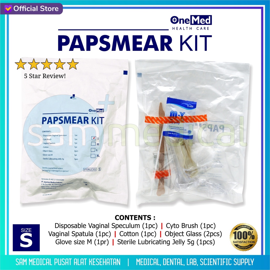 [00120230044] One Med Papsmear Kit Size S