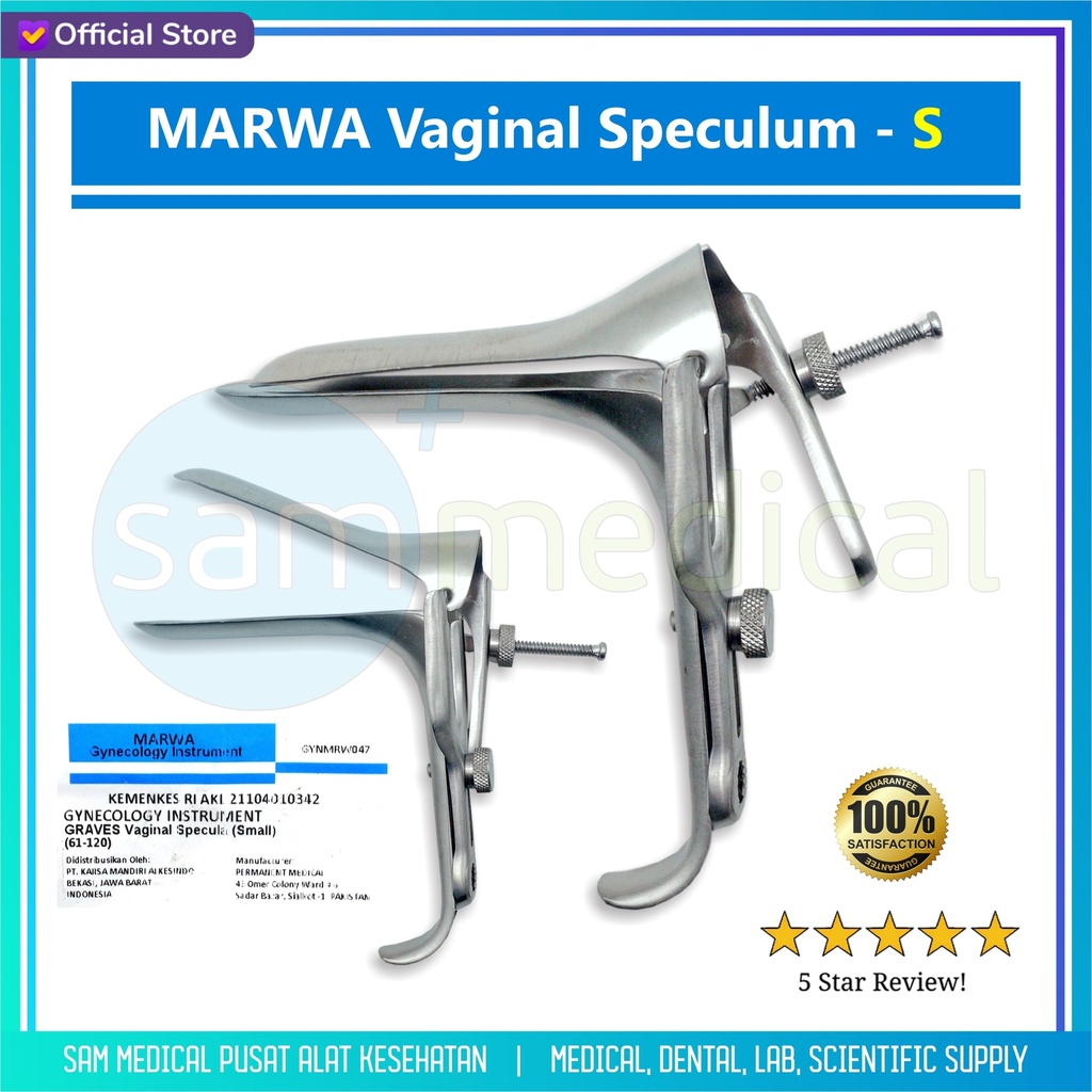 [00120230083] MARWA Vaginal Speculum S