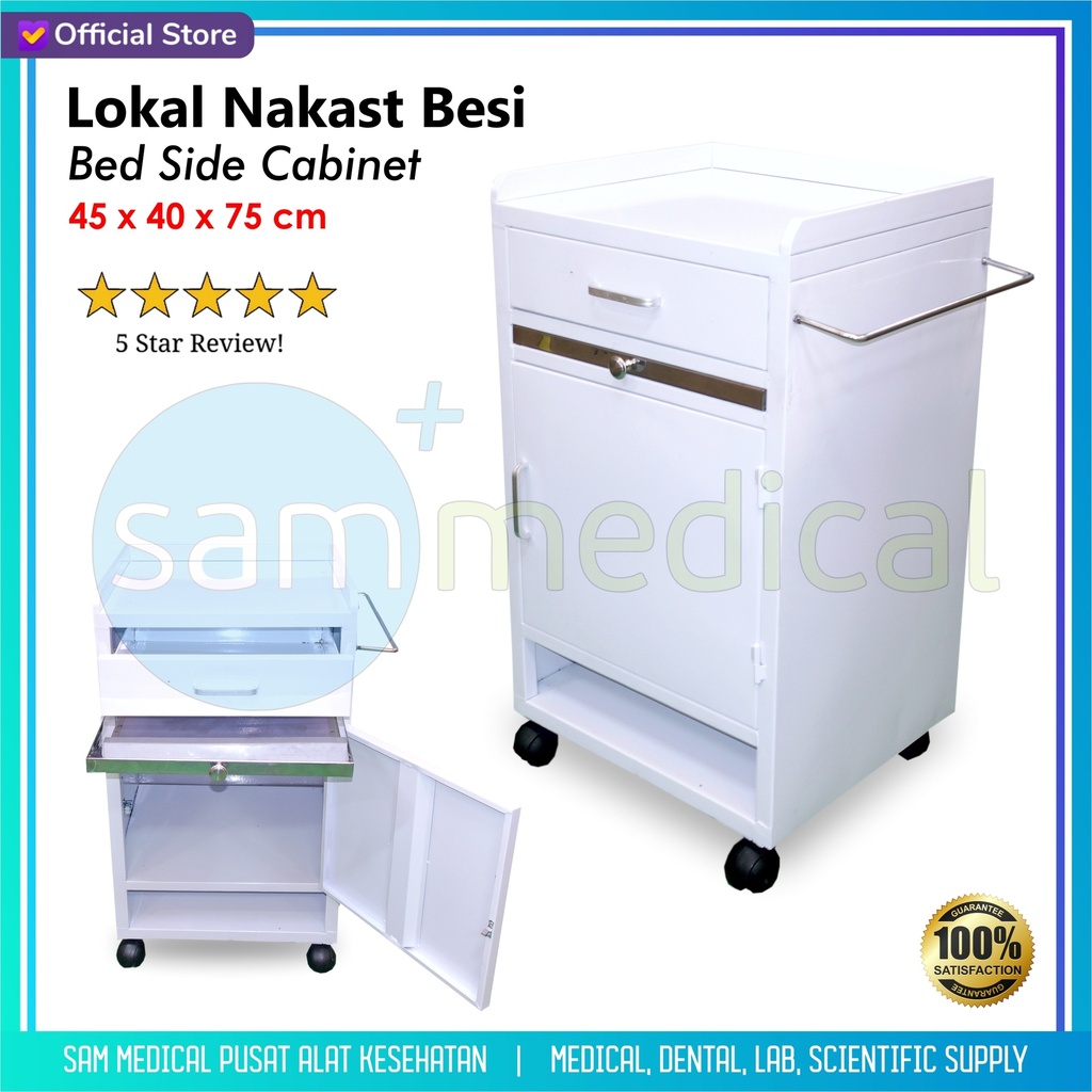 Lokal Nakast / Bed Side Cabinet BESI 45x40x75cm