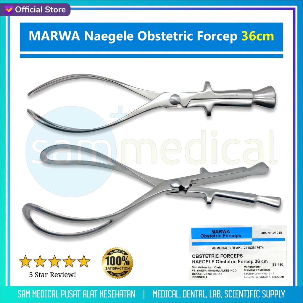 MARWA Naegele Forcep 36cm