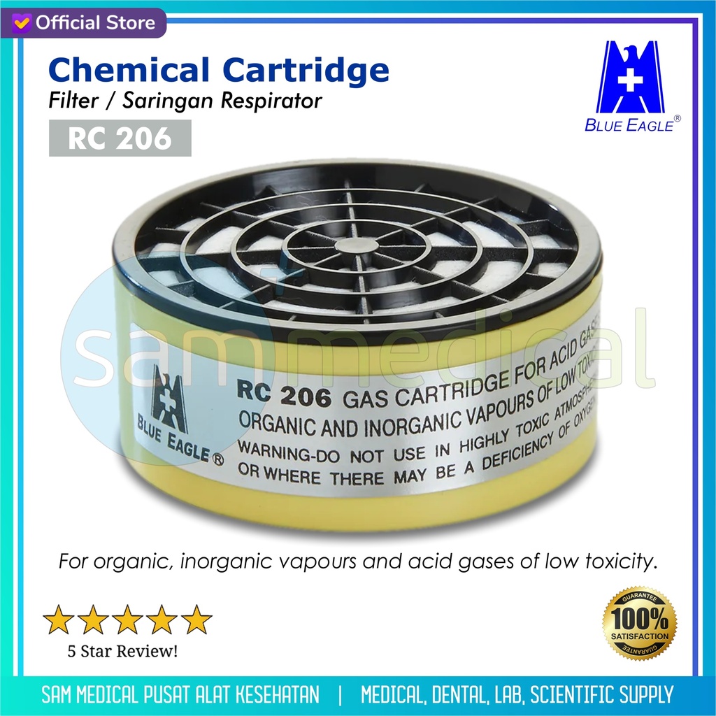 [00920230001] Blue Eagle Chemical Cartridge RC 206 @pcs