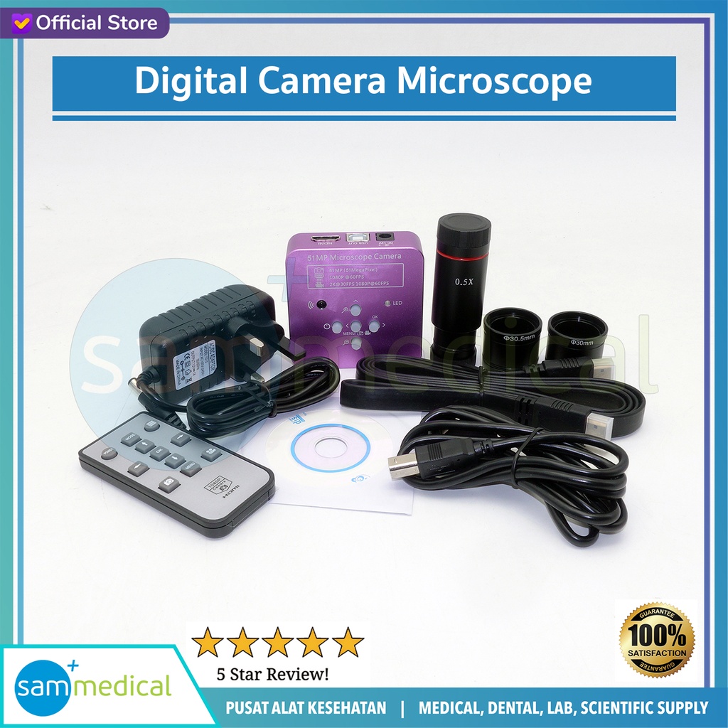 1080P 60FPS 51MP HDMI USB Kamera Mikroskop Digital
