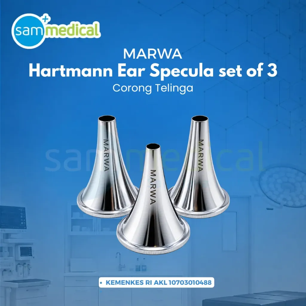 [00120230177] MARWA Hartmann Corong Telinga set of 3 (39-100)