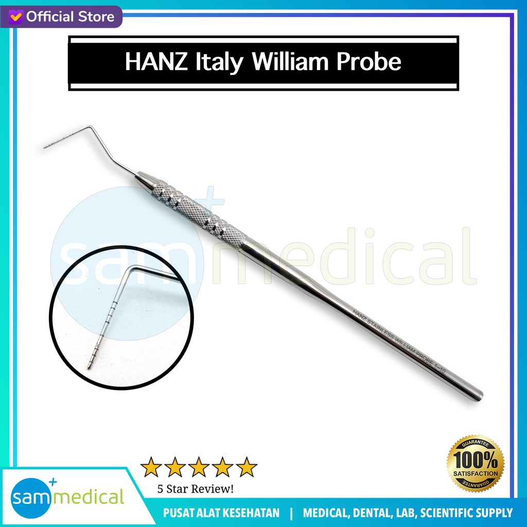 Hanz Italy William Dental Probe