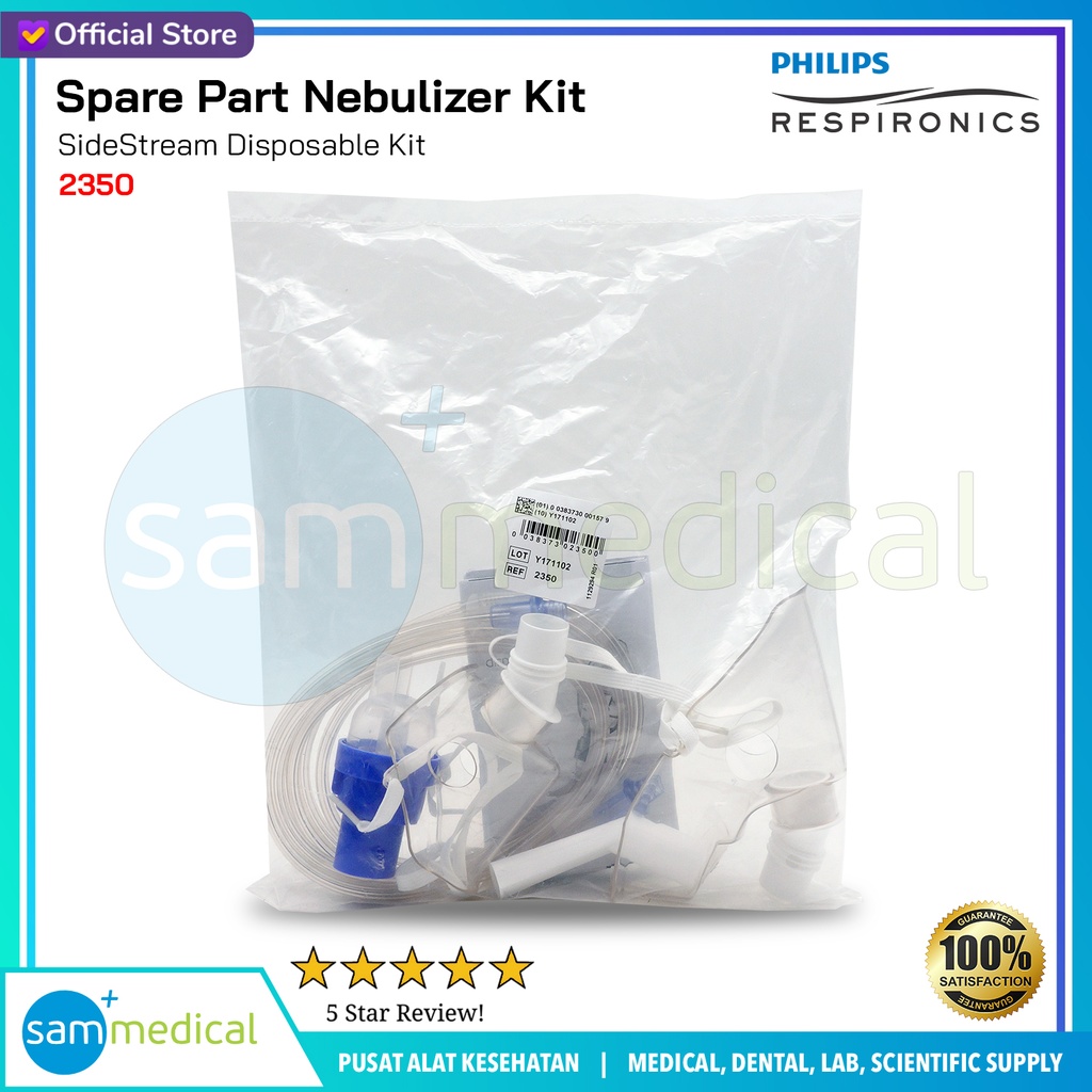 [00120230348] PHILIPS Spare Part Nebulizer Kit / Tempat Obat