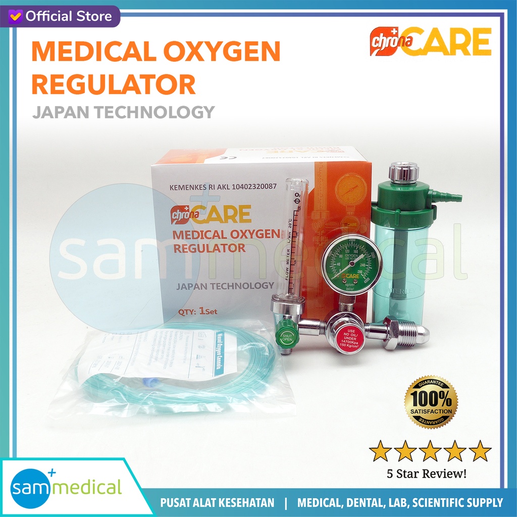 Chrona Care Regulator Oksigen