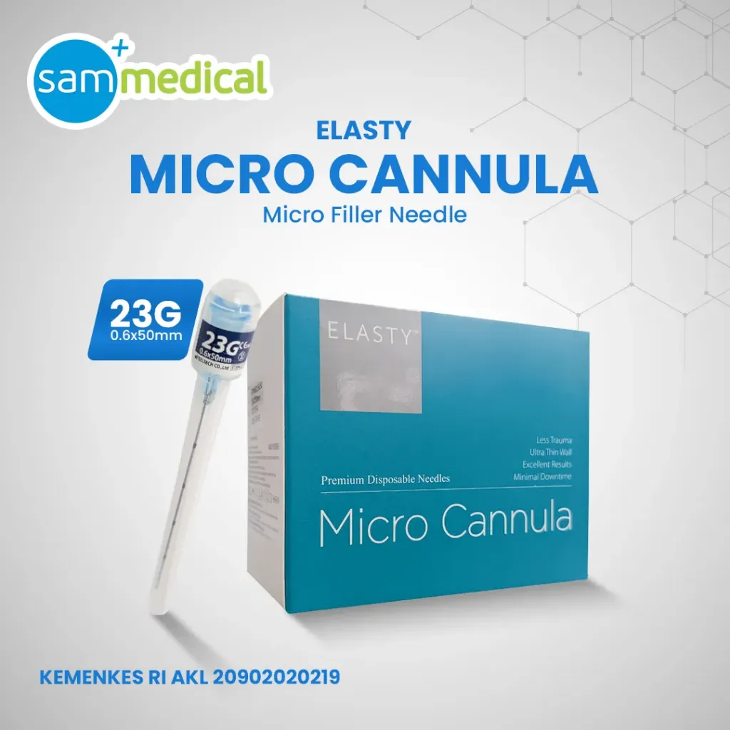 [00120230485] Elasty Micro Canula / Micro Filler Needle 23G Length 50mm