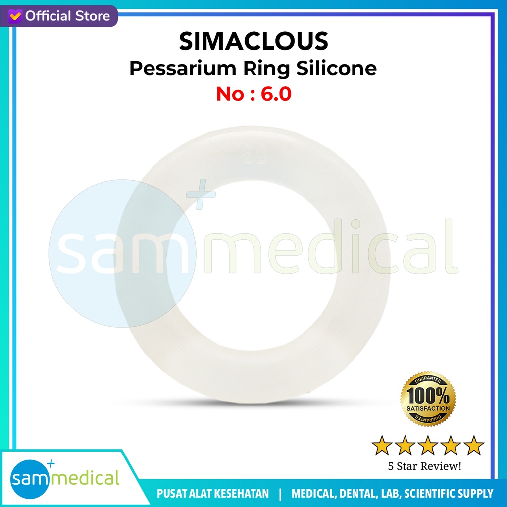 [00120230546] SIMACLOUS Pessarium Ring Silicone No 6