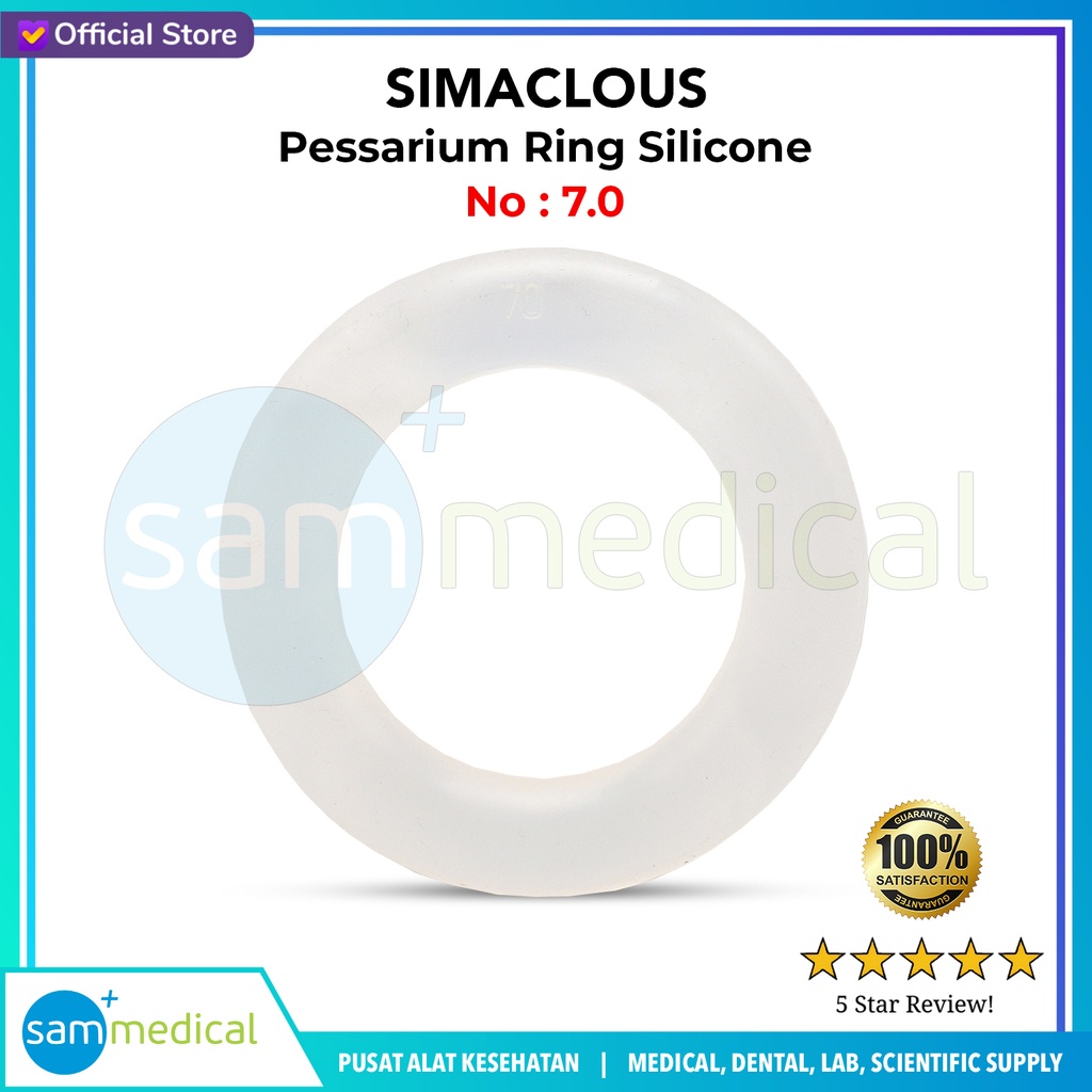 [00120230548] SIMACLOUS Pessarium Ring Silicone No 7