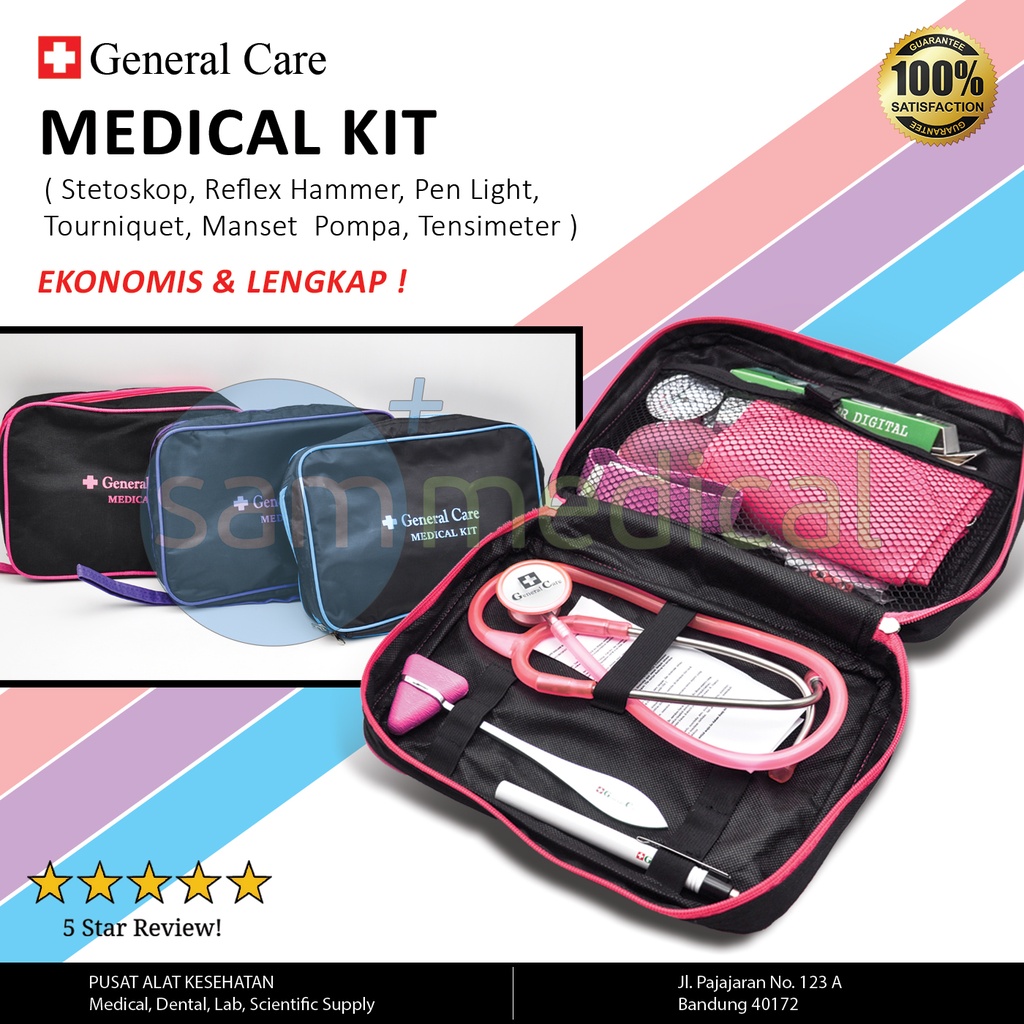 General Care Nursing Kit / Tas Perawat Tipe A - Biru