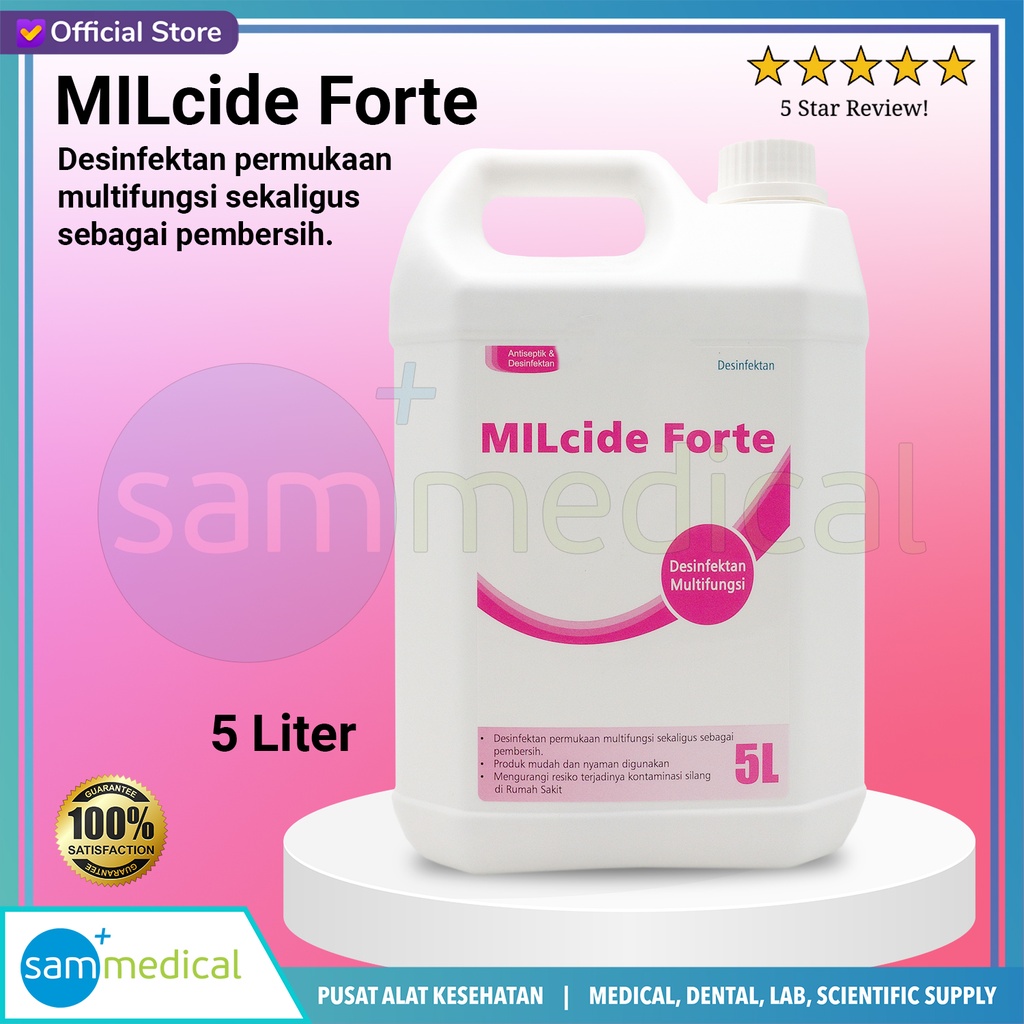 MILcide Forte Surface Disinfectant Spray GALON 5000ml