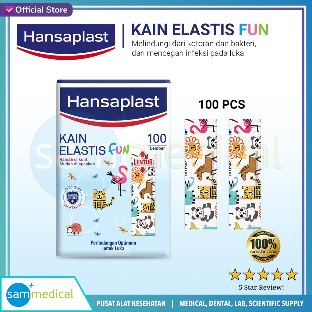 Hansaplast Fun Box @100 strip