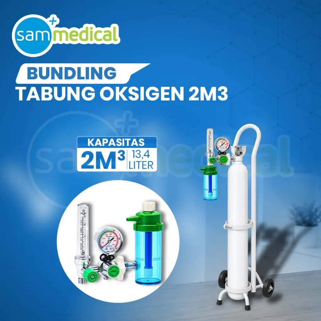 [120230660] Bundling Tabung Oksigen 2m3 (Chrona)