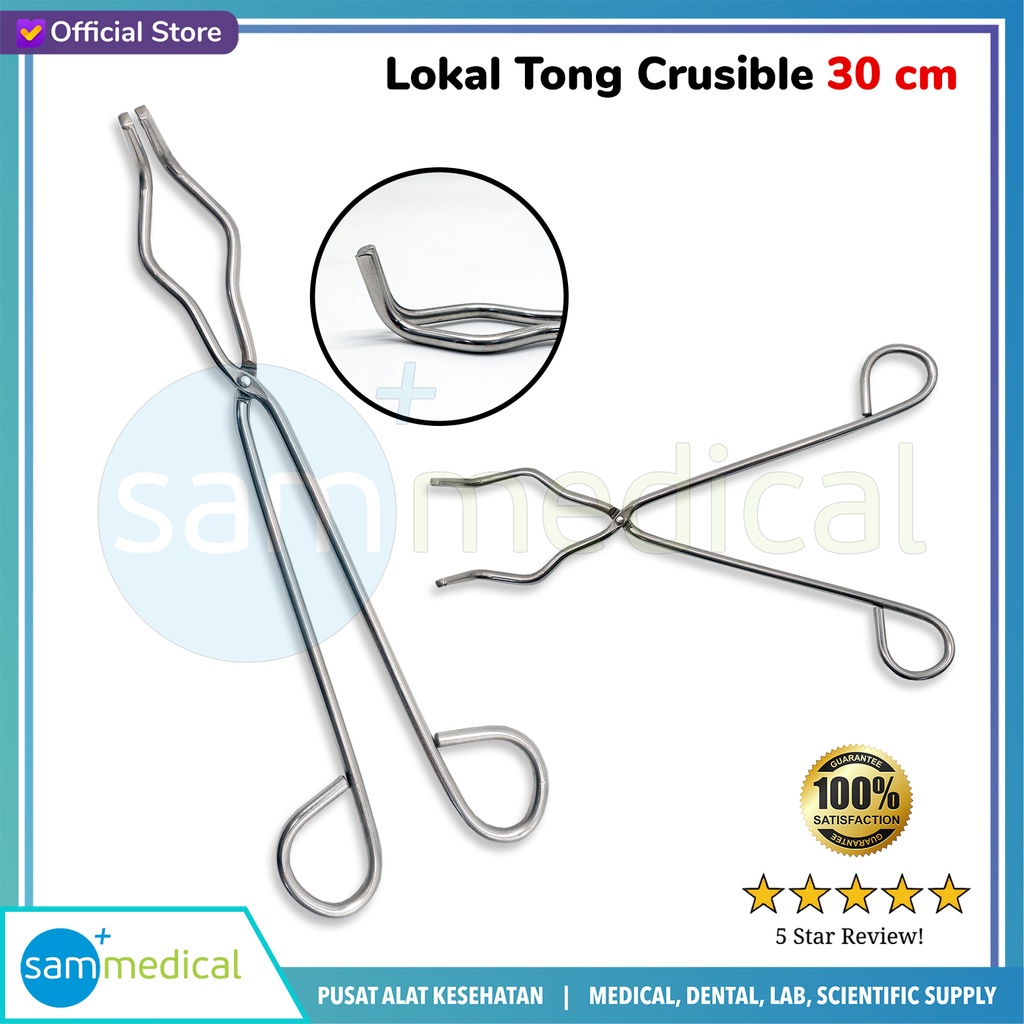 Lokal Tong Crusible / Crucible SS 30 Cm