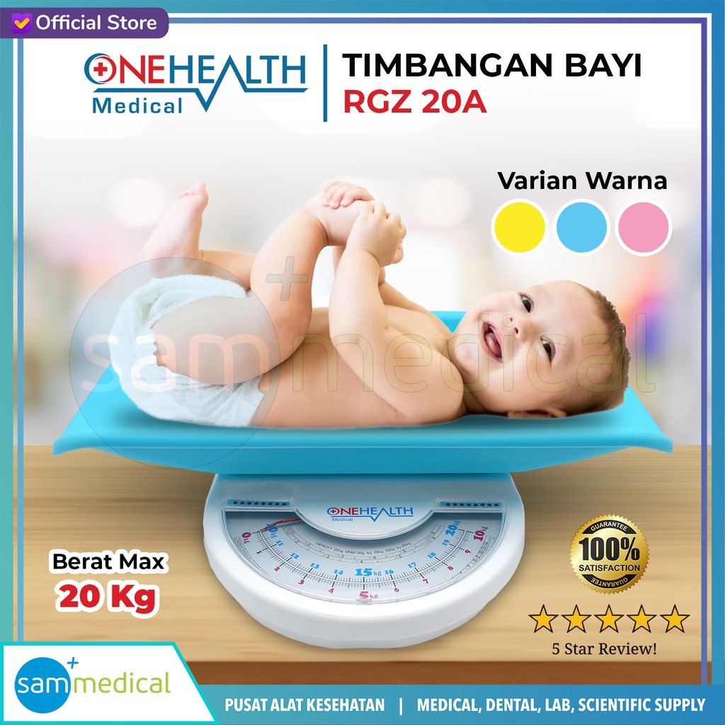 [120230731] One Health Timbangan Bayi Manual- RGZ 20A