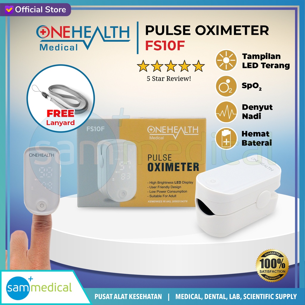 [120230736] One Health Pulse Oximeter Fs-10F