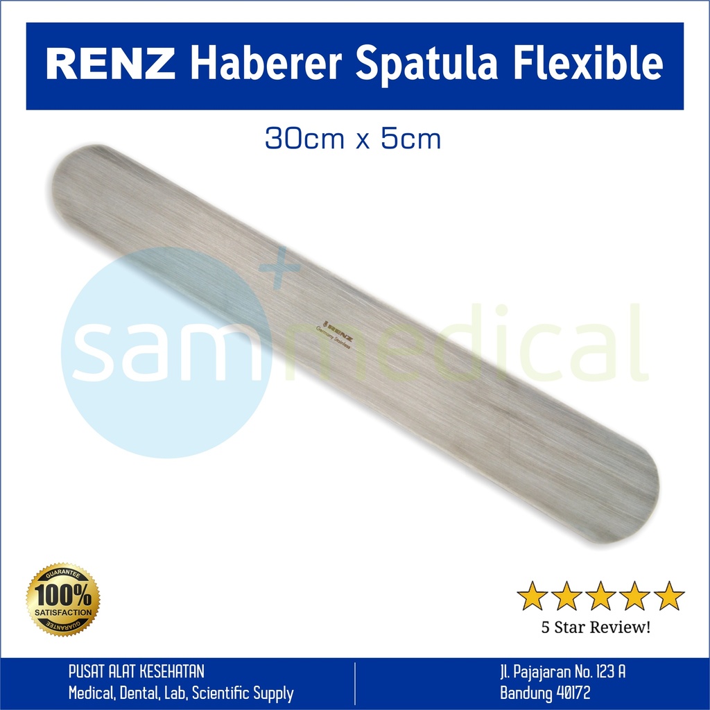 [120230791] Renz Haberer Spatula Flexible 30cmx5cm