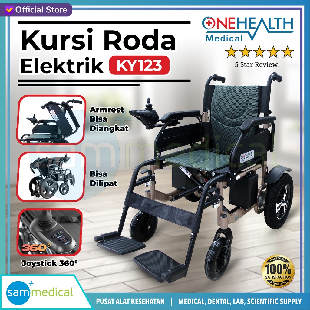 [120230817] One Health Kursi Roda Electric KY123