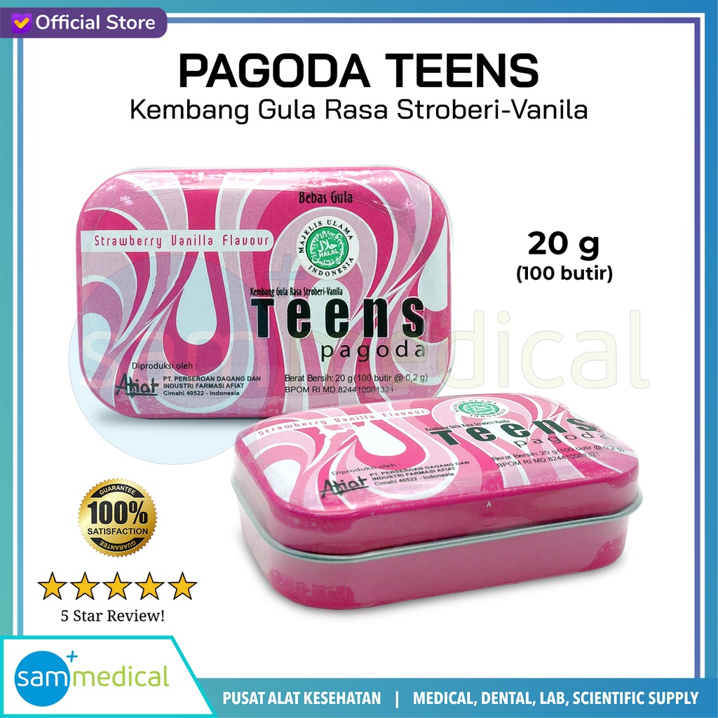 Pagoda Teens Strawberry @20gr