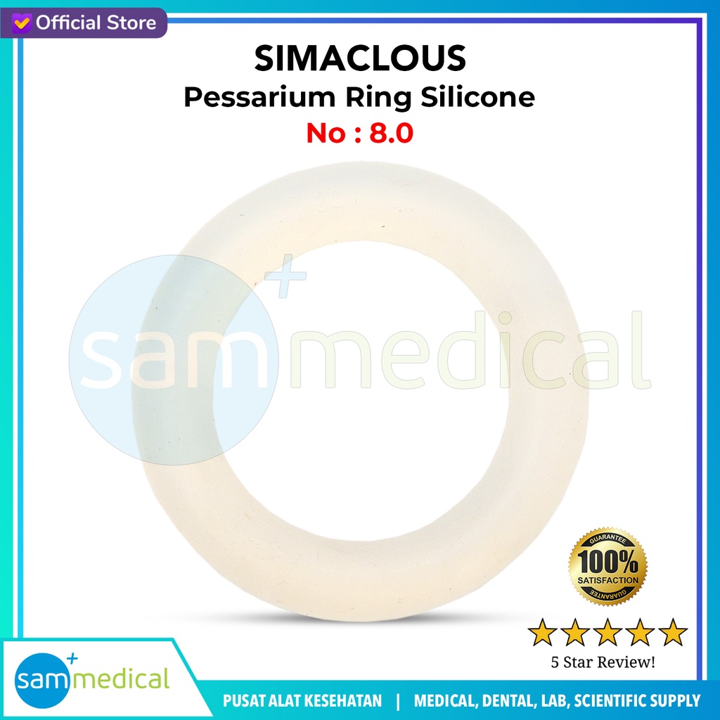 SIMACLOUS Pessarium Ring Silicone No 8