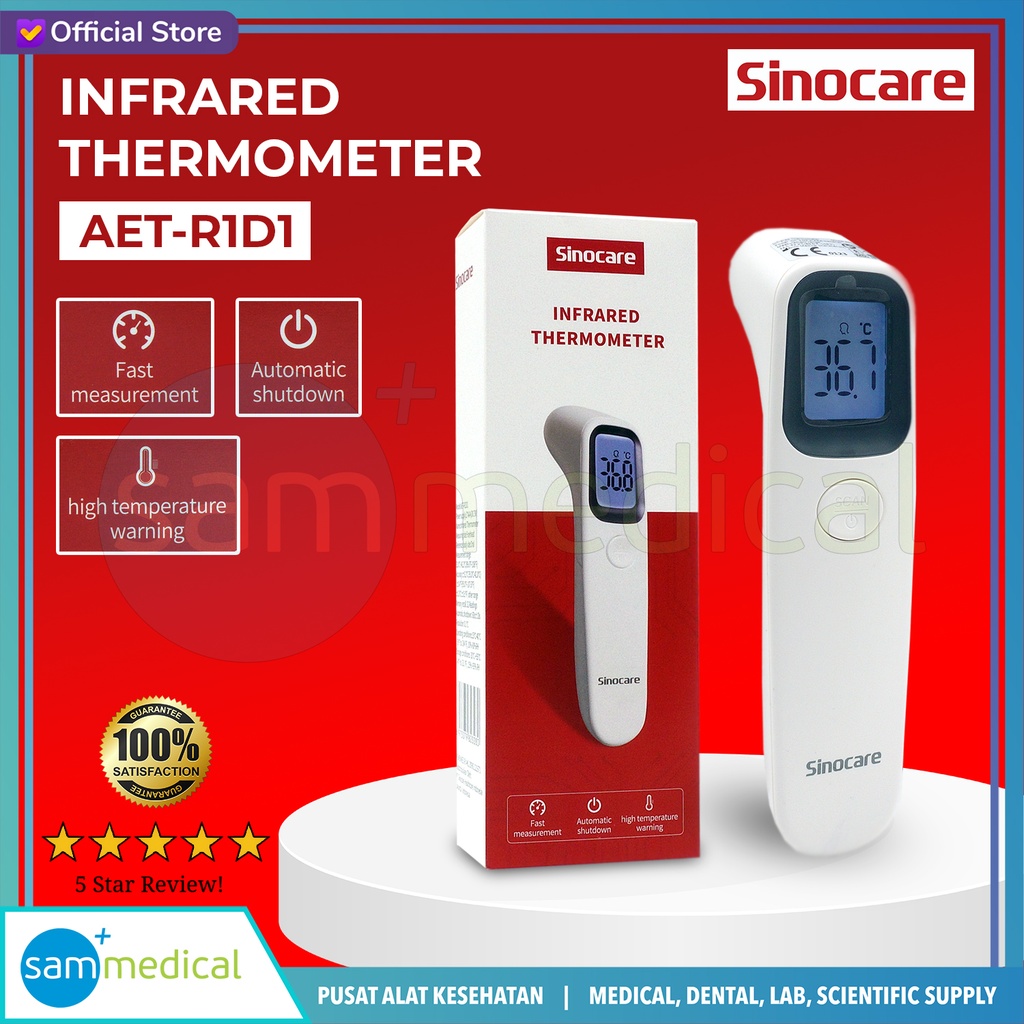 [120230865] Sinocare Termometer Infrared AET-R1D1