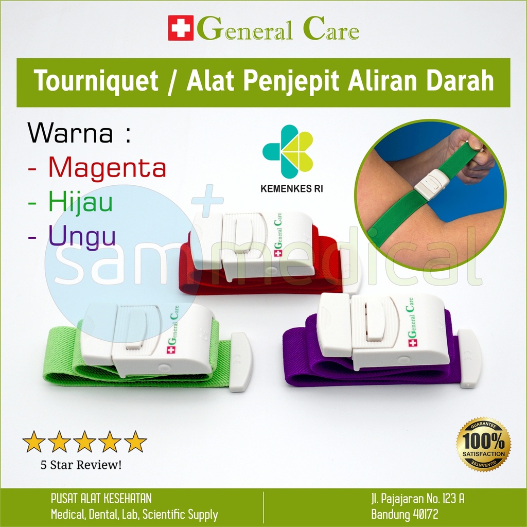 [00120190027] General Care Snap Tourniquet Ungu