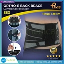 PAVIS Lumbarsacral Brace (Ortho-E Back) 553 - Size S (80-90cm) H=28cm