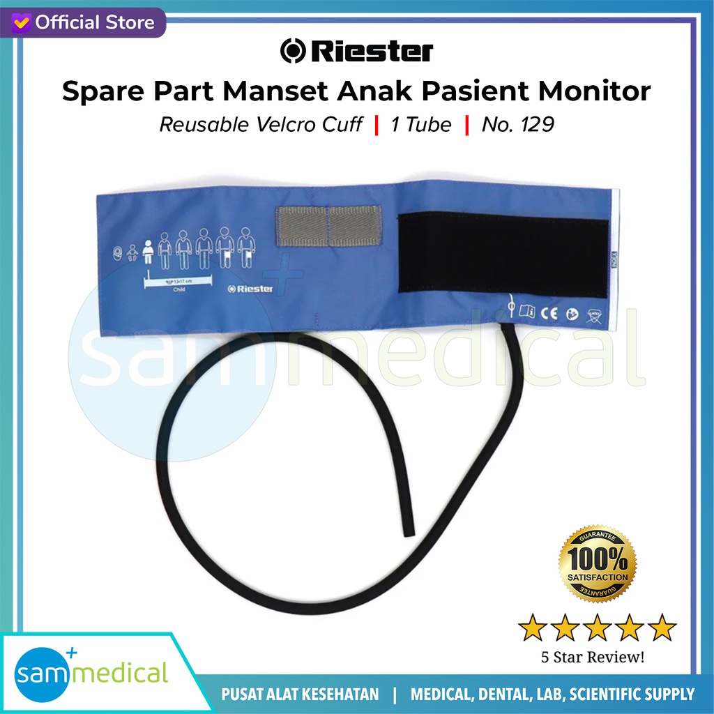 Riester Spare Part Manset Anak Pasient Monitor (Cat 129)