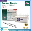 Heinz Herenz Bisturi Steril Surgical Blade No 15 @pcs