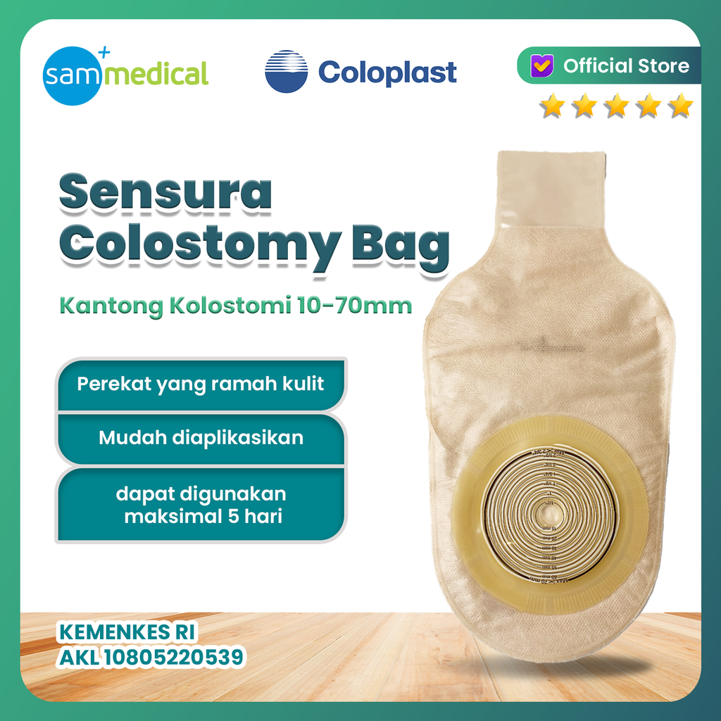 Sensura Colostomy Bag 10-70mm (17450)