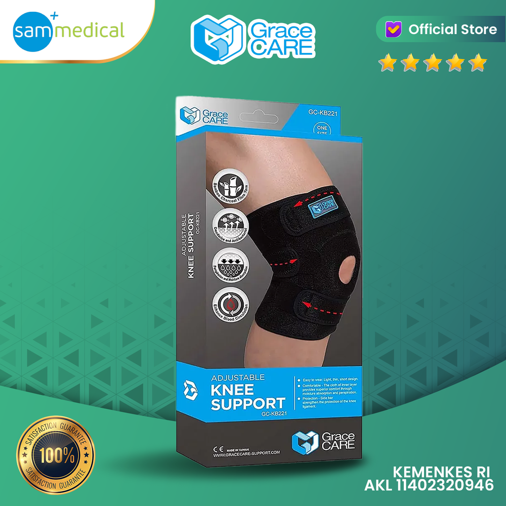 [120231072] Grace Care Adjustable Knee Support GC-KB221